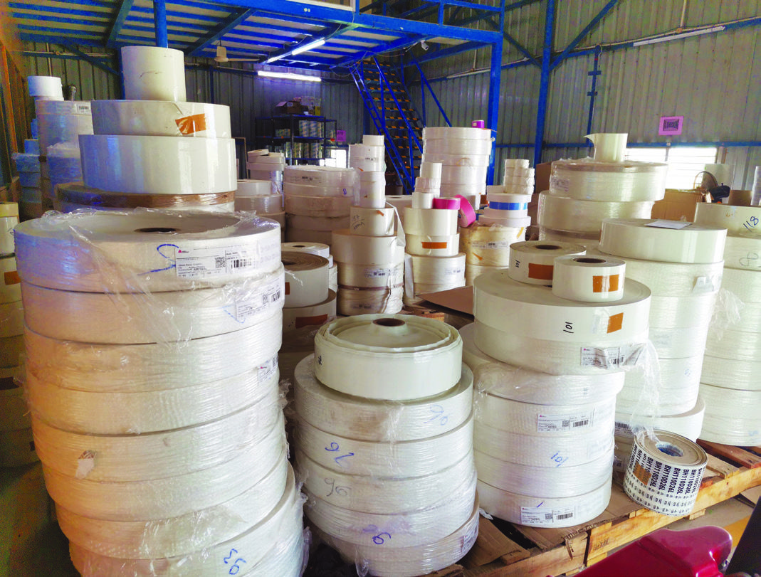 Large Roll Stock Storage