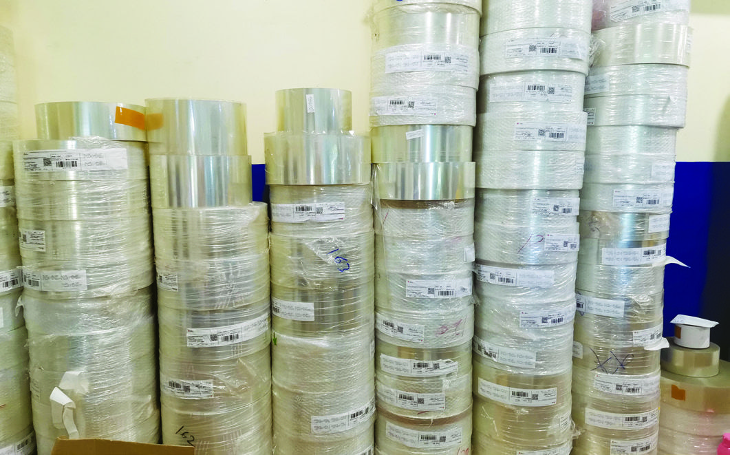 Label Rolls Storage